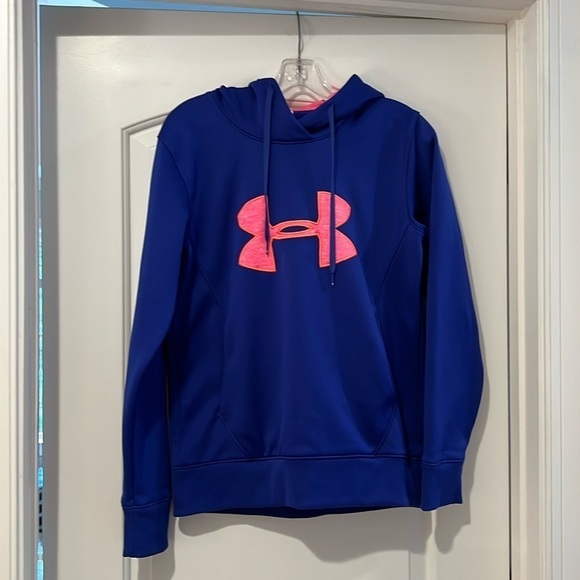 Under Armour Pink purple Cold Gear Storm Hoodie Size S - Picture 1 of 10